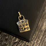 Dije Bolso LV 3.3gr/2.8cm Oro Amarillo*