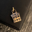 Dije Bolso LV 2.85gr/2.8cm Oro Rosa*