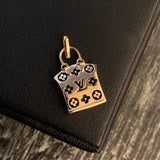 Dije Bolso LV 2.85gr/2.8cm Oro Rosa*