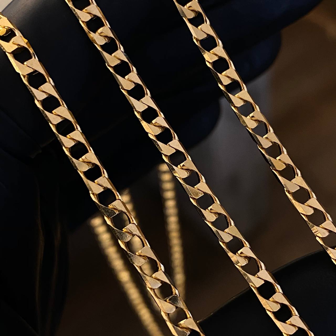 Cadena Panzer 17.85gr / 60cm / 3.5mm Oro Amarillo +1