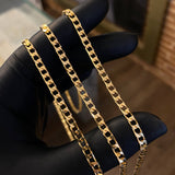 Cadena Panzer 17.85gr / 60cm / 3.5mm Oro Amarillo +1