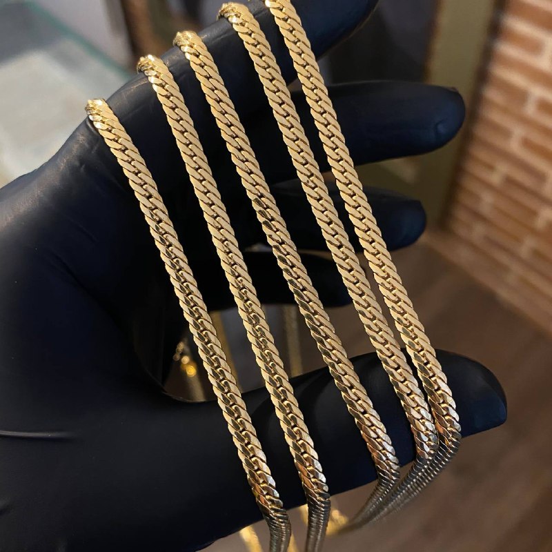 Cadena Serpiente 8.45gr / 45cm / 3.8mm Oro Amarillo +3 (Oferta)*