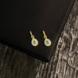 Dije Pera 0.3gr/1.3cm Tiny Circones Celeste Blancos Oro Amarillo