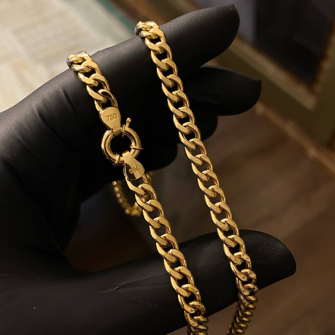 Cadena Cubana 21gr / 60cm Oro Amarillo +0
