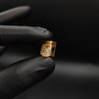 Herraje Escudo Nacional 2.8gr/2cm Circones Blancos Oro Amarillo#