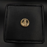 Herraje Virgen Milagrosa 1.2gr/1.5cm Oro Amarillo#