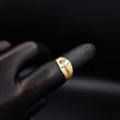 Anillo Cruz Cristo 1.7gr-T6 3/4 Oro Amarillo#