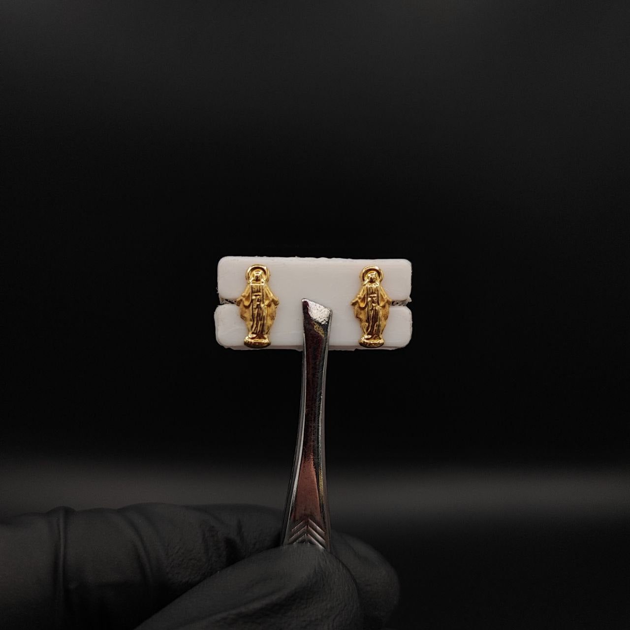 Topos Virgen Milagrosa 0.6gr Oro Amarillo#