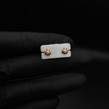 Topos Eclipse 0.6gr Circon Blanco Oro Amarillo#