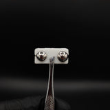 Topos Media Bola 6mm 0.8gr Oro Blanco#