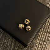Herraje Bola de Fuego VS 1.1gr 6.5mm Circones Blancos Oro Amarillo*