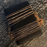 Cadena Veneciana 2.0gr/45cm Oro rosa +3