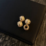 Herraje Bola de Fuego 1.3gr 8mm Doble Carril Oro Amarillo*