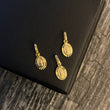Dije Virgen Guadalupe 0.45gr / 1.6cm Diamantado Oro Amarillo