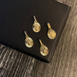 Dije Virgen Milagrosa 0.7gr / 1.6cm Diamantada Oro Amarillo