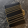 Cadena Roll-On 2.5gr / 45cm Oro Amarillo +3
