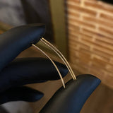 Piercing Trigal Liso 3.5cm Earcuff Oro Amarillo (Joya)