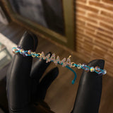 Pulsera Turquesa Mama Circones Purpura Aguamarina Oro Amarillo*