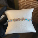 Pulsera Turquesa Mama Circones Purpura Aguamarina Oro Amarillo*