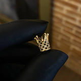 Herraje Corona 1.6gr / 0.7cm Circones Blancos Negros Oro Amarillo*