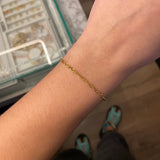 Pulso Singapur 1.8gr / 16cm / 2.4mm Oro Amarillo +3*