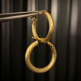Candongas 2.0gr/2cm Espiral Oro Amarillo Sofi