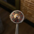 Anillo Ruleta 8.2gr / T11 Circones Blancos Negros Tres Oros