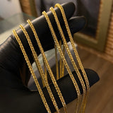 Cadena Franco 5.35gr / 60cm / 2.4mm Oro Amarillo +4*