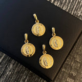 Dije Virgen de Guadalupe 1.8gr / 2cm Oro Amarillo*
