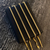 Pulso Franco 5.1gr / 21cm / 3mm Oro Amarillo +4