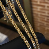 Pulso Franco 5.15gr / 21cm / 3mm Oro Amarillo +4