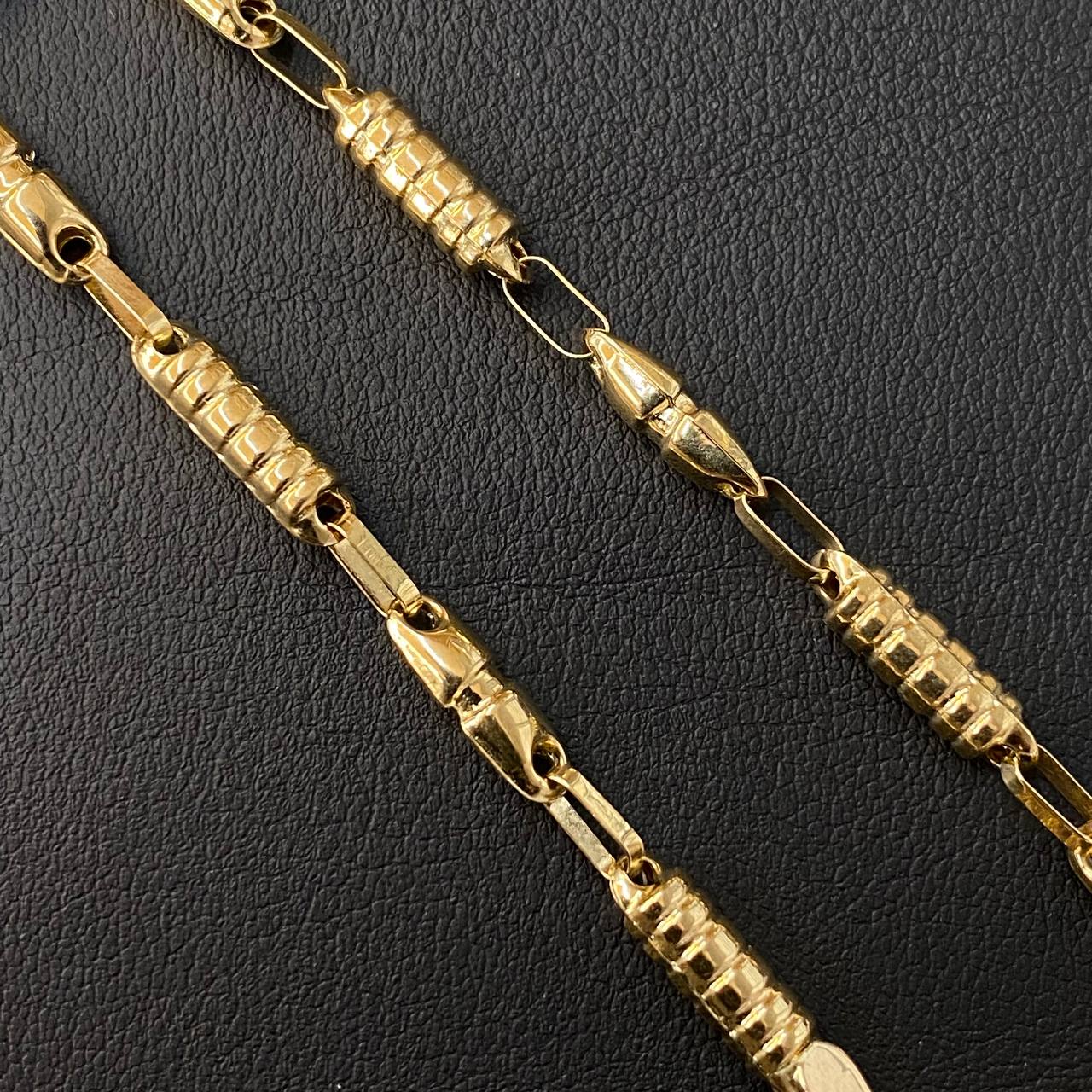 Pulso Rustico Barril 5.55gr / 21cm / 4.2mm Oro Amarillo