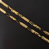 Pulso Rustico Barril 5.55gr / 21cm / 4.2mm Oro Amarillo