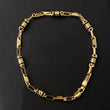 Pulso Rustico Adige 4.95gr / 20cm / 3-4mm Caucho Negro Oro Amarillo