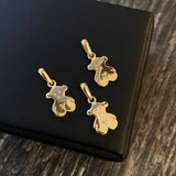 Dije Oso TS 1.45gr / 2cm Liso Oro Amarillo*