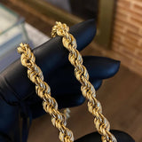 Cadena Lazo 22.4gr / 60cm / 6.6mm Oro Amarillo +3 (Imperfecto)*