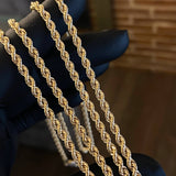 Cadena Lazo 6.7gr /50cm Oro Amarillo +2