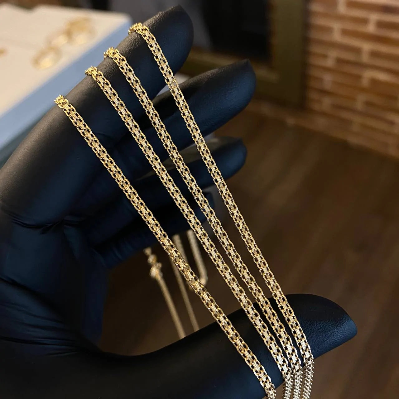 Cadena China 4.8gr/40cm Oro Amarillo+0#