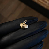 Dije Corazon 0.5gr / 1.5cm Troquelado Oro Amarillo