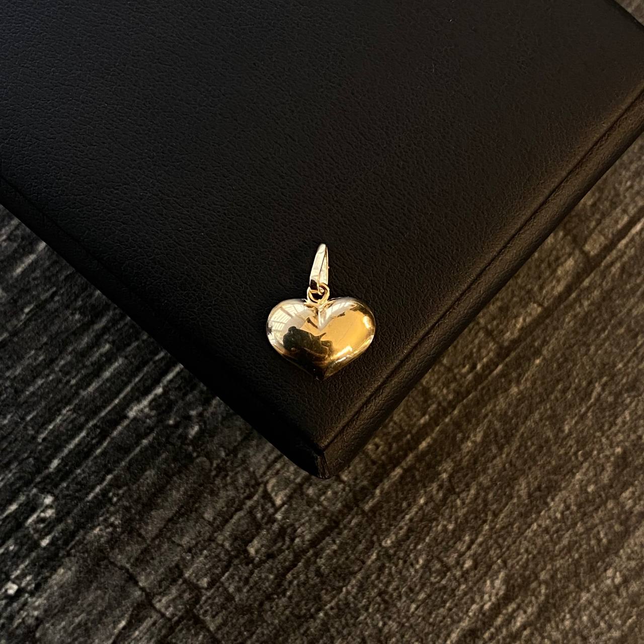 Dije Corazon 0.5gr / 1.5cm Troquelado Oro Amarillo