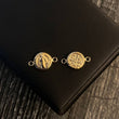 Herraje San Benito 0.8gr / 1.7cm Troquelado Oro Amarillo