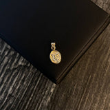Dije San Miguel Arcángel 0.5gr / 1.6cm Troquelado Oro Amarillo