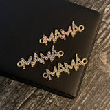 Herraje Mama 1.95gr / 3.2cm Circones Blancos Morados Oro Amarillo*