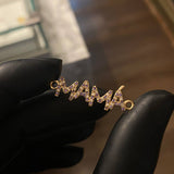 Herraje Mama 1.95gr / 3.2cm Circones Blancos Morados Oro Amarillo*