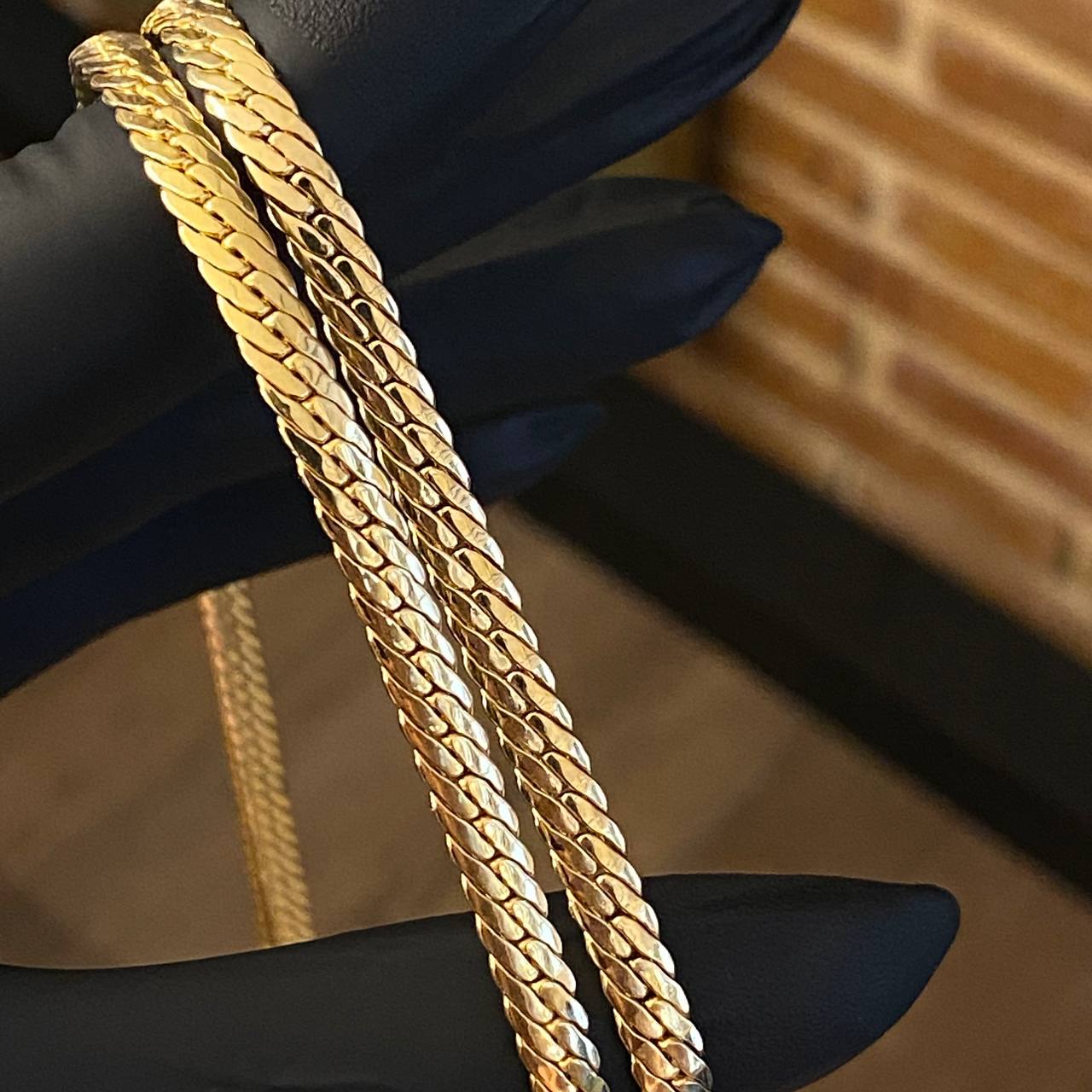 Cadena Serpiente 12.7gr / 60cm / 4mm Oro Amarillo +3