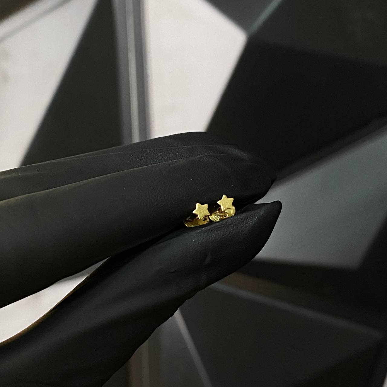 Topos Estrella 0.45gr Lisa Oro Amarillo
