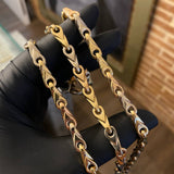 Cadena Rustica Espiga 30.95gr / 65cm Tres Oros
