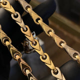 Cadena Rustica Espiga 30.95gr / 65cm Tres Oros