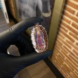 Dije Virgen de Guadalupe 17.05gr / 6.3cm Circones Azules Fucsias Blancos Dos Oros Rosa Blanco