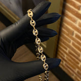 Cadena GC 21.45gr / 60cm / 7mm Diamantada Oro Amarillo